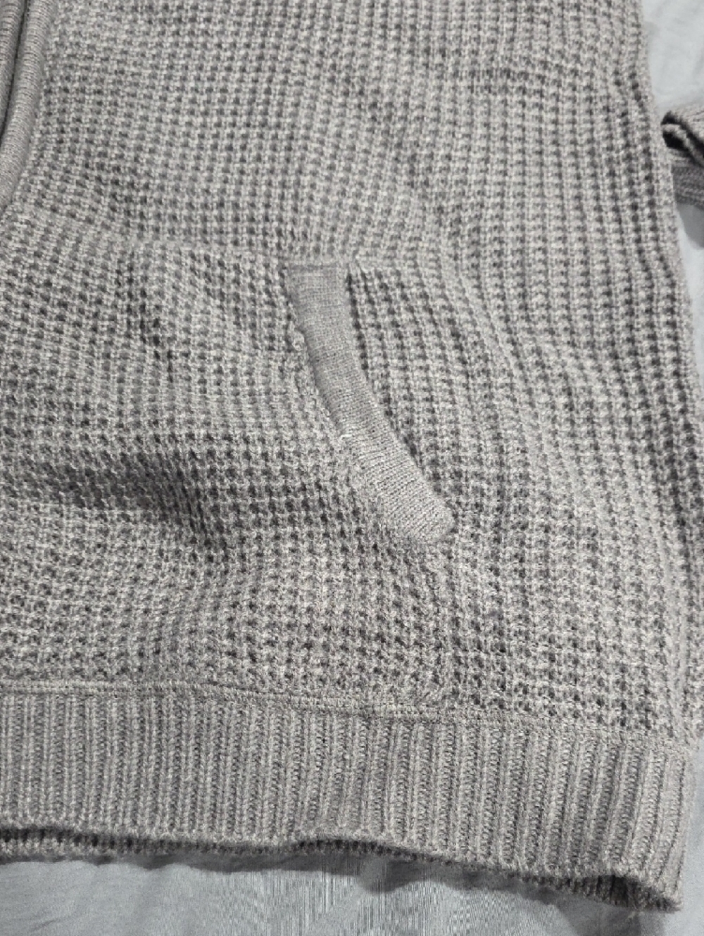 Roaman's Light Gray Hooded Jacket - Picture 2 of 3